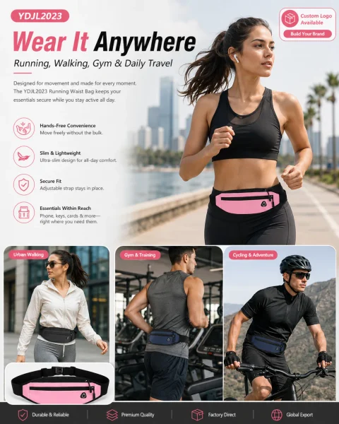 YDJL2023 Running Waist Bag