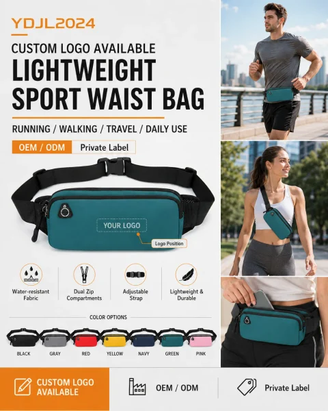 YDJL2024 Sport Waist Bag